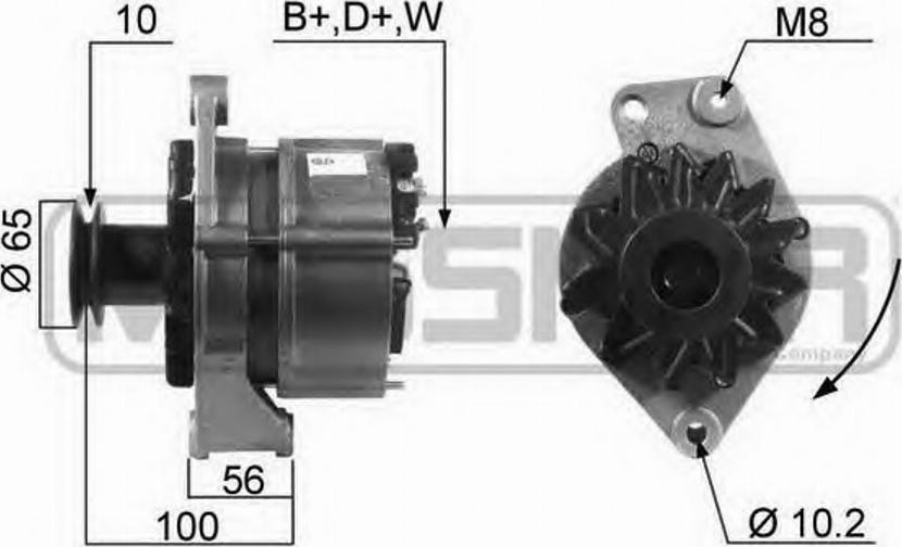 Messmer 210173 - Alternator www.molydon.hr