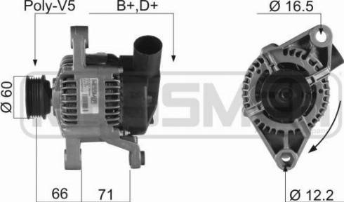 Messmer 210177A - Alternator www.molydon.hr