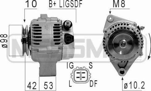 Messmer 210846A - Alternator www.molydon.hr