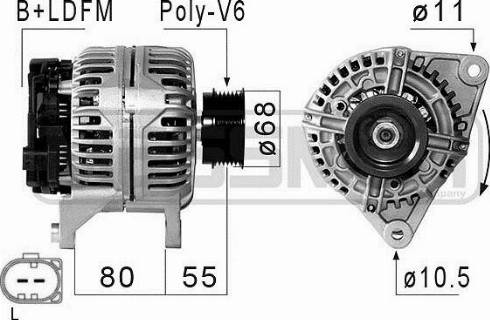 Messmer 210847A - Alternator www.molydon.hr