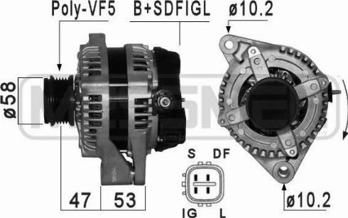 Messmer 210859A - Alternator www.molydon.hr