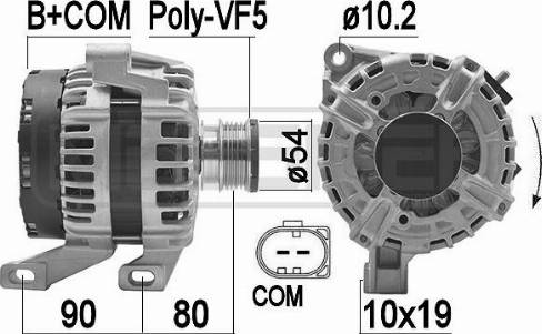 Messmer 210852 - Alternator www.molydon.hr