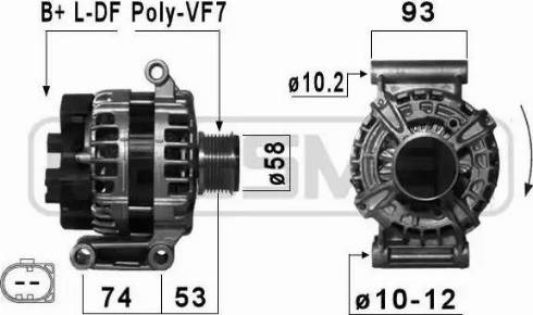 Messmer 210862 - Alternator www.molydon.hr