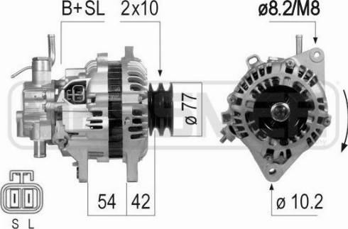 Messmer 210801A - Alternator www.molydon.hr