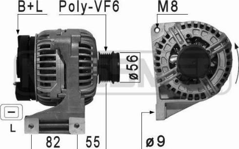 Messmer 210881A - Alternator www.molydon.hr