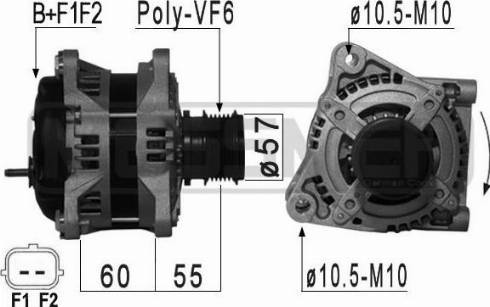 Messmer 210883A - Alternator www.molydon.hr