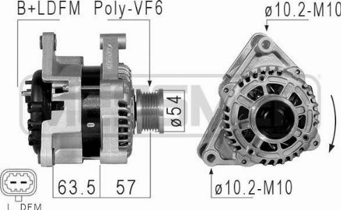 Messmer 210836A - Alternator www.molydon.hr