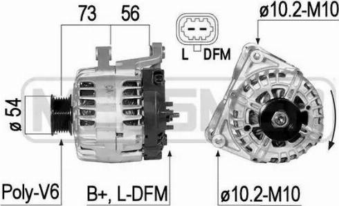 Messmer 210832 - Alternator www.molydon.hr