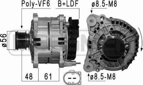 Messmer 210870A - Alternator www.molydon.hr