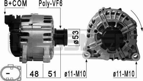 Messmer 210878A - Alternator www.molydon.hr