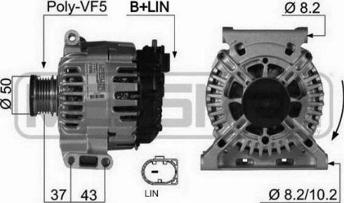 Messmer 210395A - Alternator www.molydon.hr