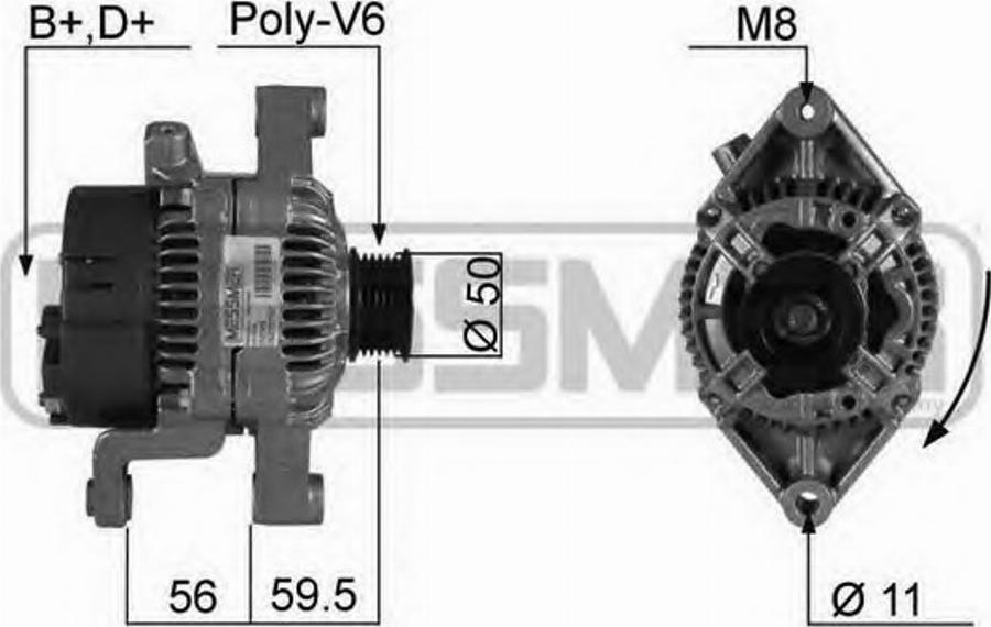 Messmer 210349 - Alternator www.molydon.hr