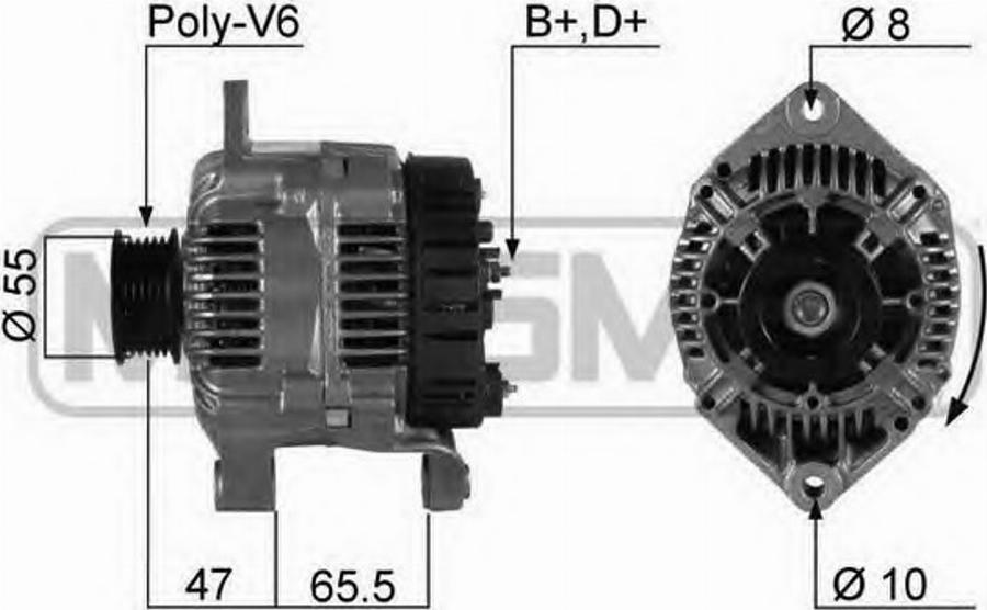 Messmer 210345 - Alternator www.molydon.hr