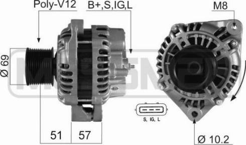 Messmer 210341A - Alternator www.molydon.hr