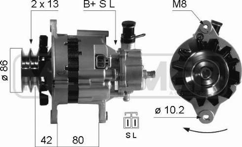 Messmer 210342A - Alternator www.molydon.hr