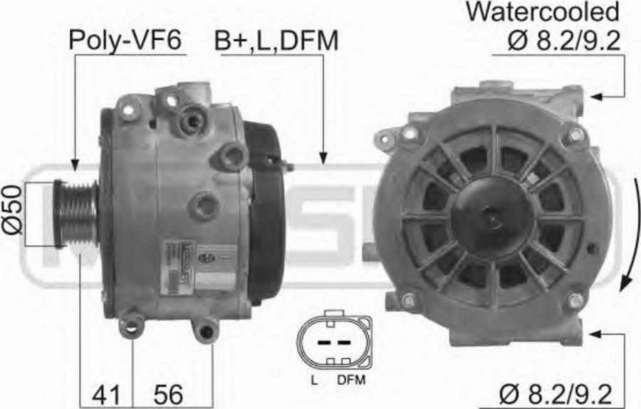 Messmer 210354 - Alternator www.molydon.hr