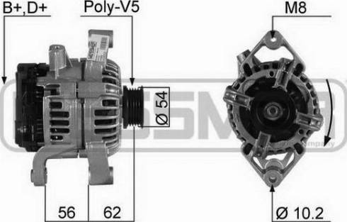 Messmer 210352R - Alternator www.molydon.hr