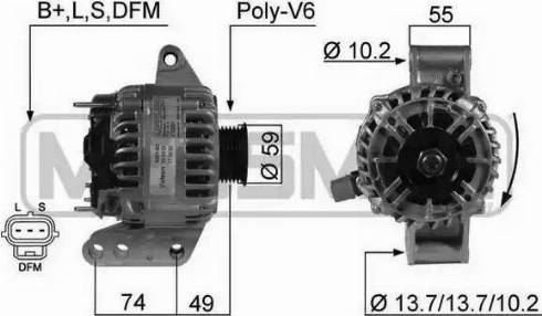 Messmer 210361 - Alternator www.molydon.hr