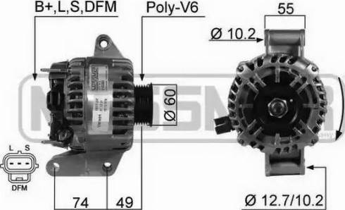 Messmer 210363 - Alternator www.molydon.hr