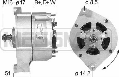 Messmer 210300A - Alternator www.molydon.hr