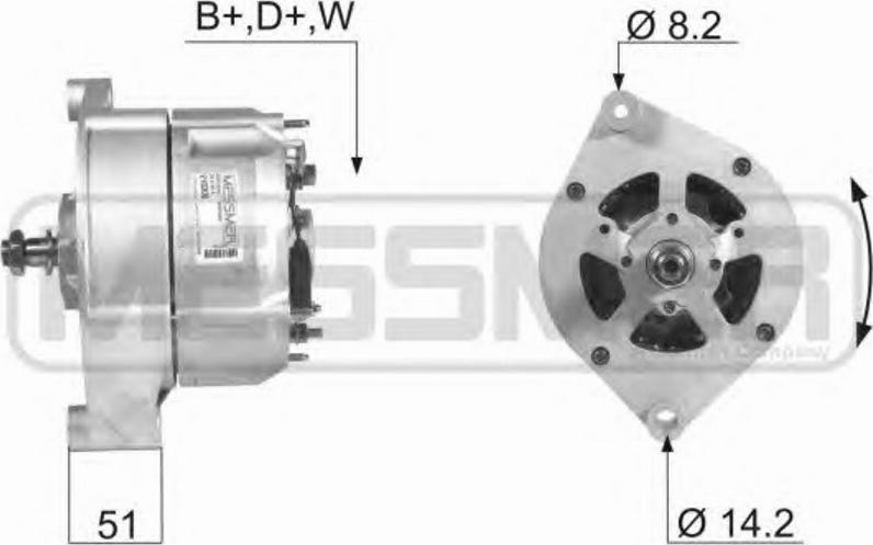 Messmer 210300 - Alternator www.molydon.hr