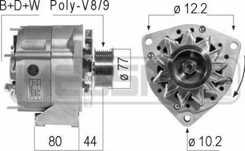 Messmer 210303A - Alternator www.molydon.hr