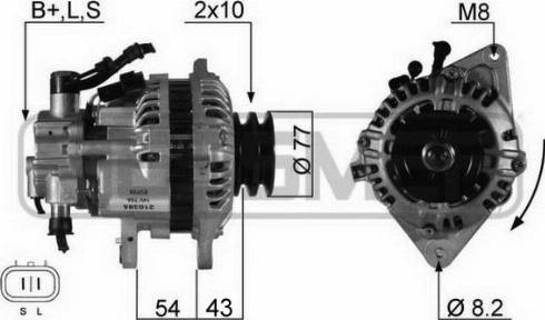 Messmer 210385R - Alternator www.molydon.hr