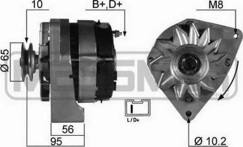 Messmer 210336A - Alternator www.molydon.hr