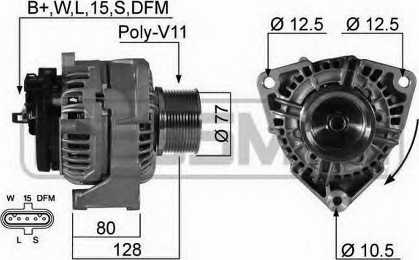 Messmer 210329 - Alternator www.molydon.hr