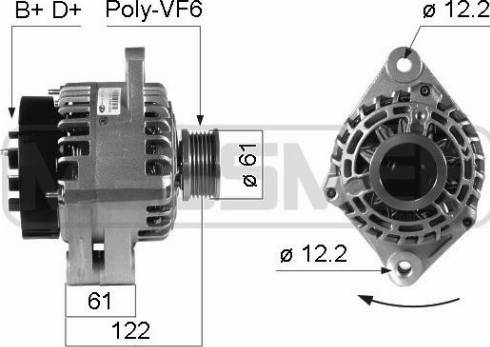 Messmer 210324A - Alternator www.molydon.hr