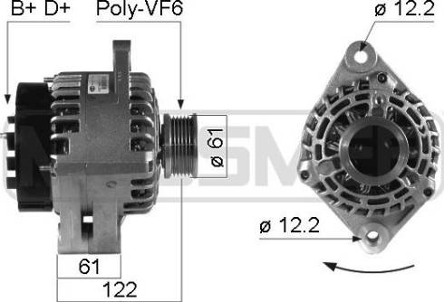 Messmer 210326A - Alternator www.molydon.hr