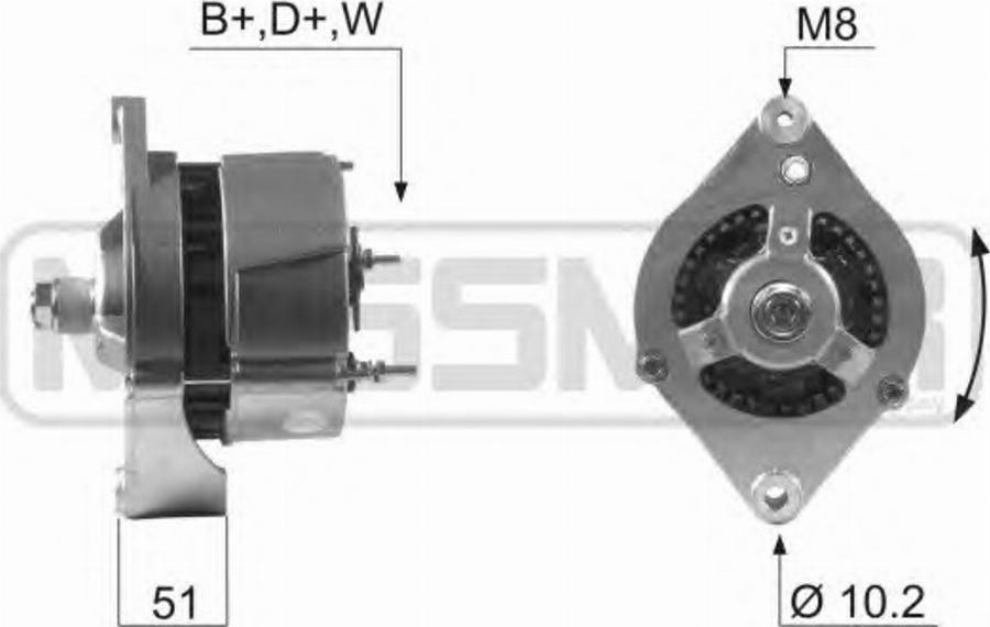 Messmer 210321 - Alternator www.molydon.hr