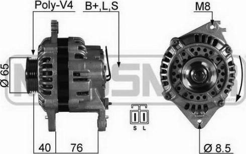 Messmer 210379R - Alternator www.molydon.hr