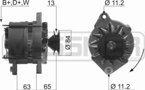 Messmer 210299A - Alternator www.molydon.hr