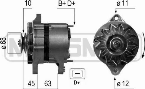 Messmer 210295A - Alternator www.molydon.hr