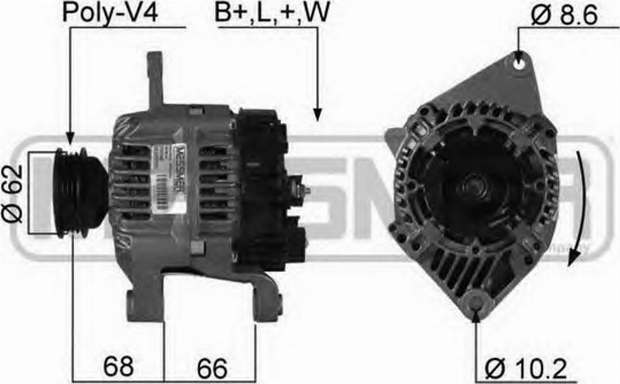 Messmer 210290 - Alternator www.molydon.hr