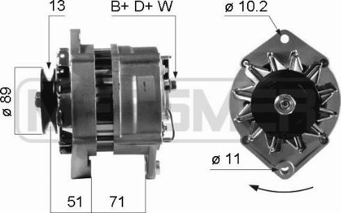 Messmer 210297A - Alternator www.molydon.hr