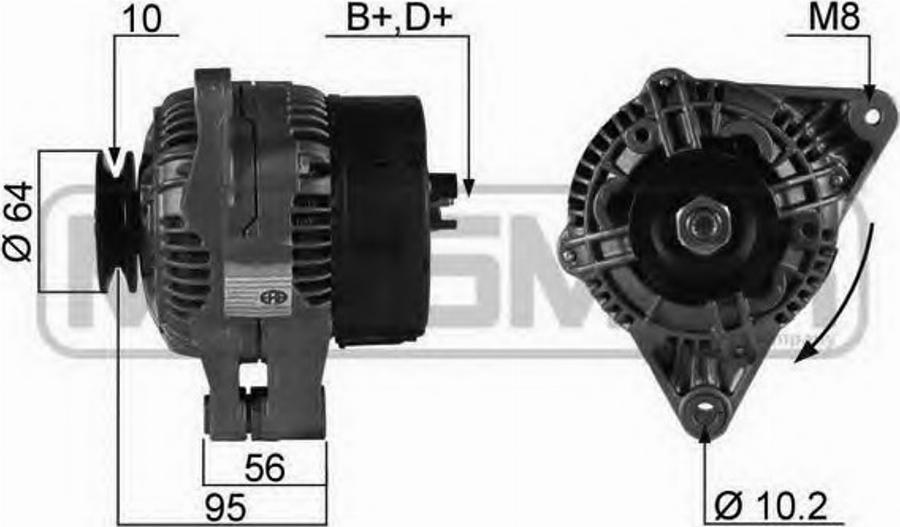 Messmer 210242 - Alternator www.molydon.hr