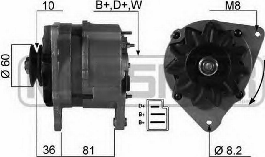 Messmer 210259 - Alternator www.molydon.hr