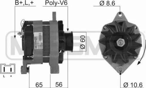 Messmer 210258R - Alternator www.molydon.hr