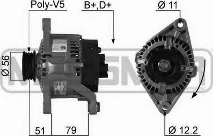 Messmer 210252 - Alternator www.molydon.hr