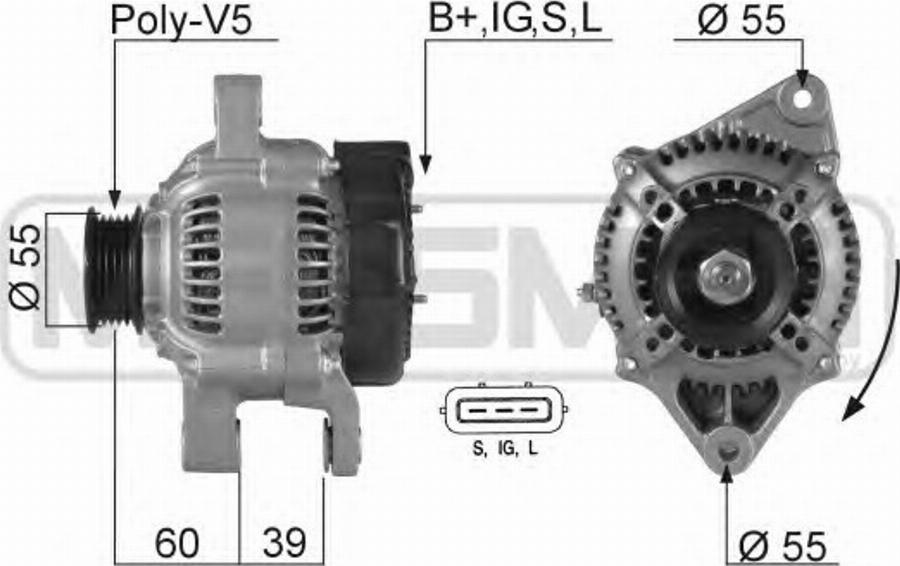 Messmer 210266 - Alternator www.molydon.hr