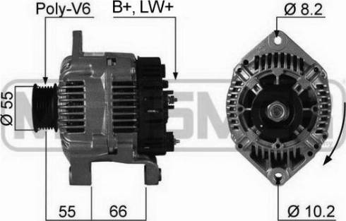 Messmer 210261A - Alternator www.molydon.hr