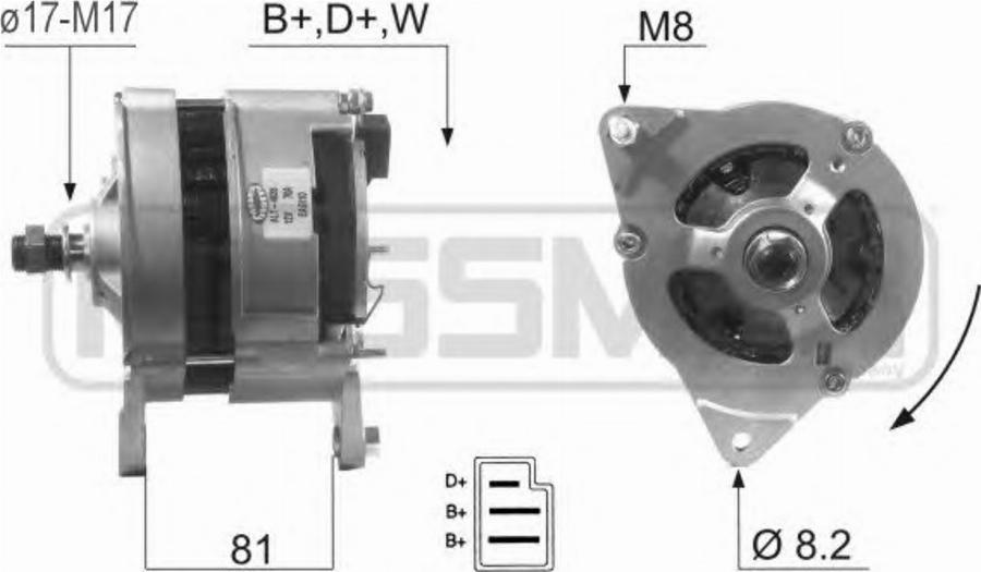 Messmer 210204 - Alternator www.molydon.hr