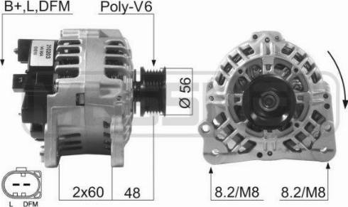 Messmer 210203A - Alternator www.molydon.hr