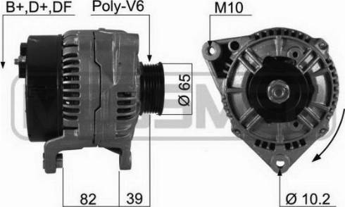 Messmer 210202A - Alternator www.molydon.hr