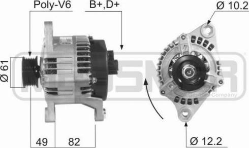 Messmer 210215A - Alternator www.molydon.hr