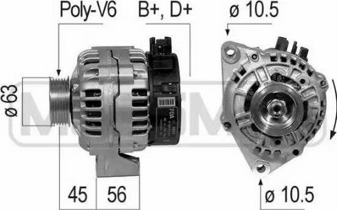 Messmer 210216 - Alternator www.molydon.hr