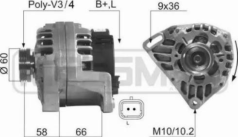 Messmer 210286 - Alternator www.molydon.hr