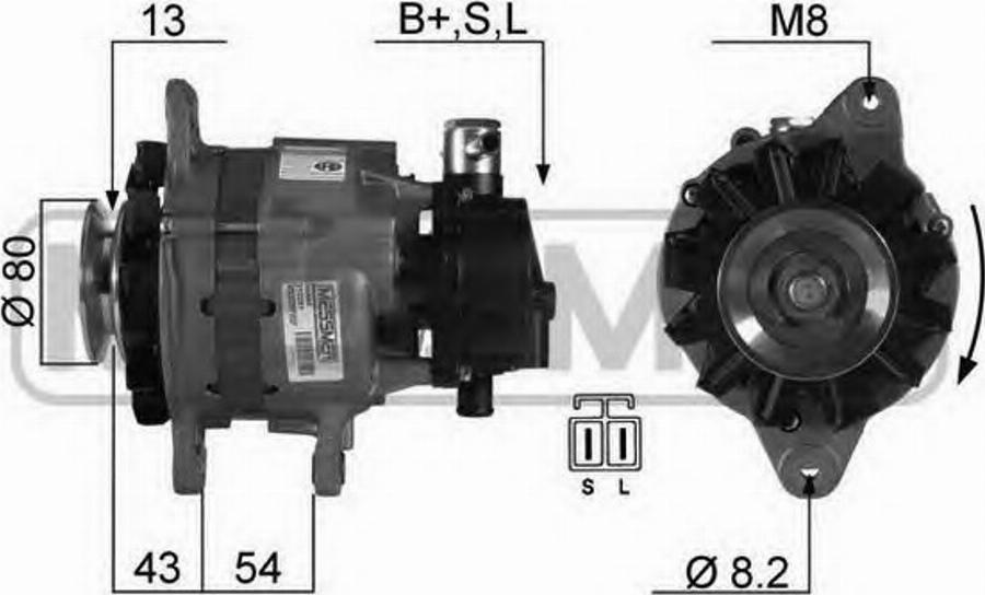 Messmer 210281 - Alternator www.molydon.hr